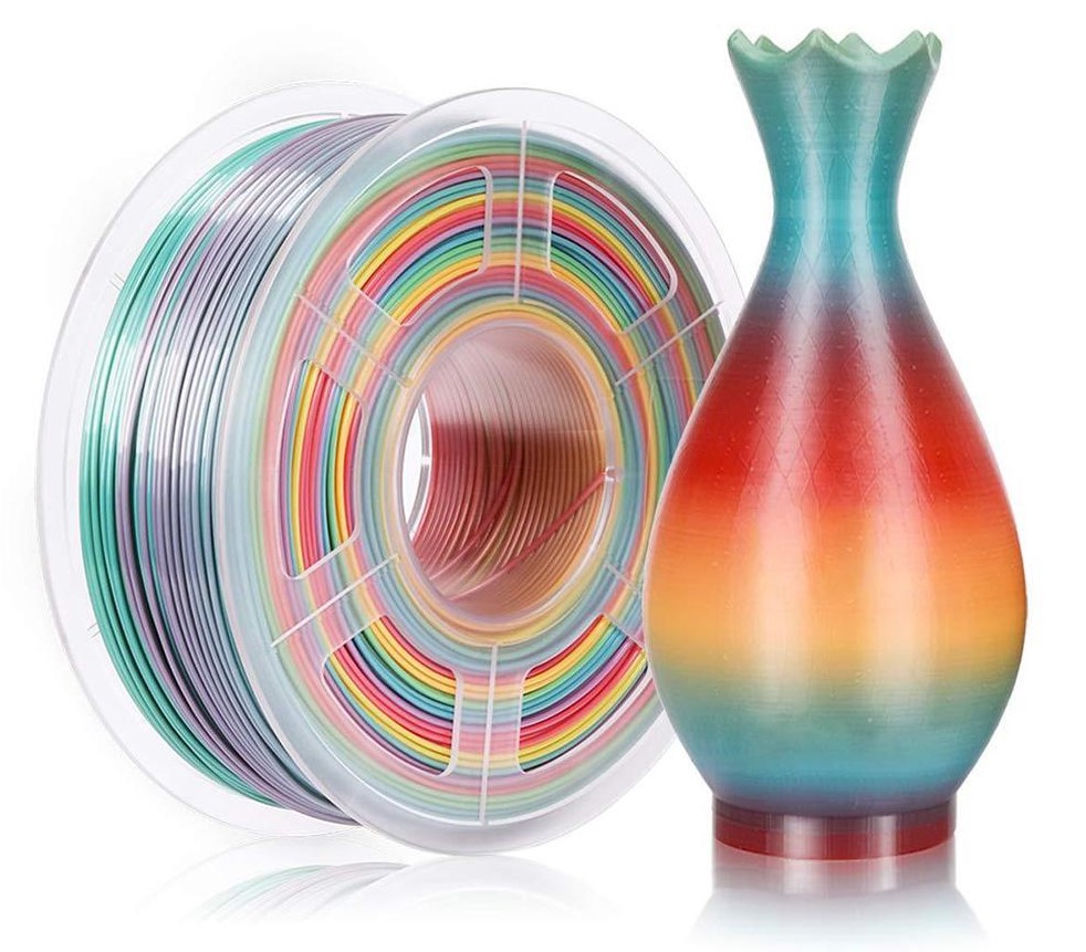 PLA Rainbow 3D Print West Perth Western Australia stock filament